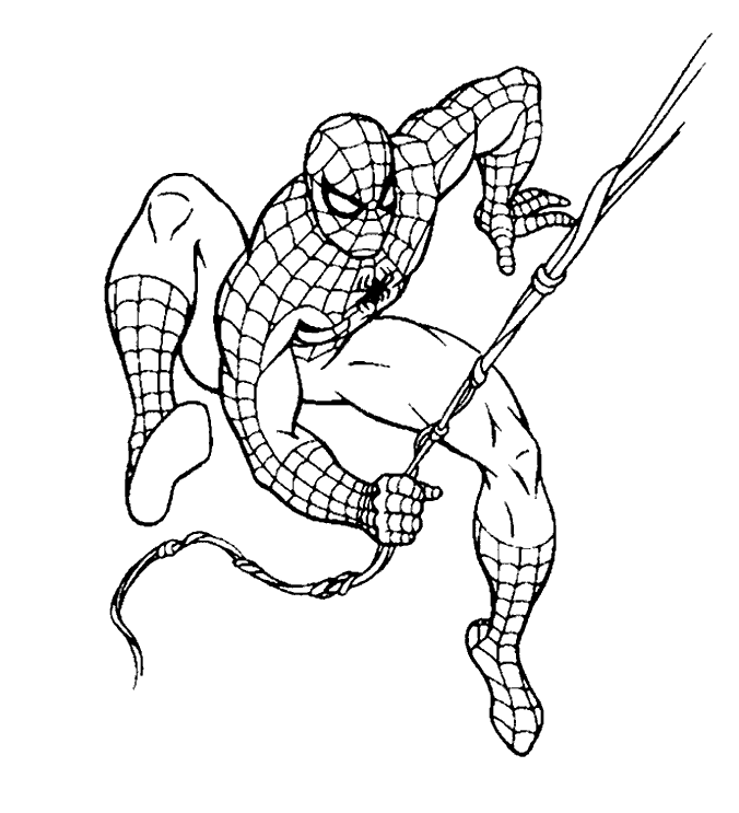 spiderman 4 ausmalbilder