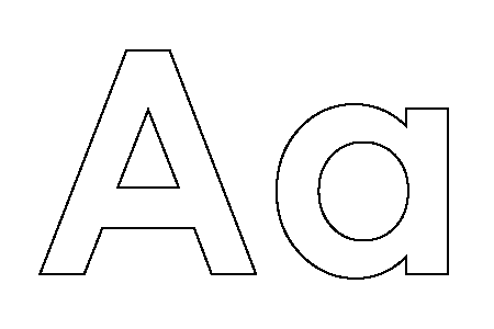 Alphabet Malvorlagen