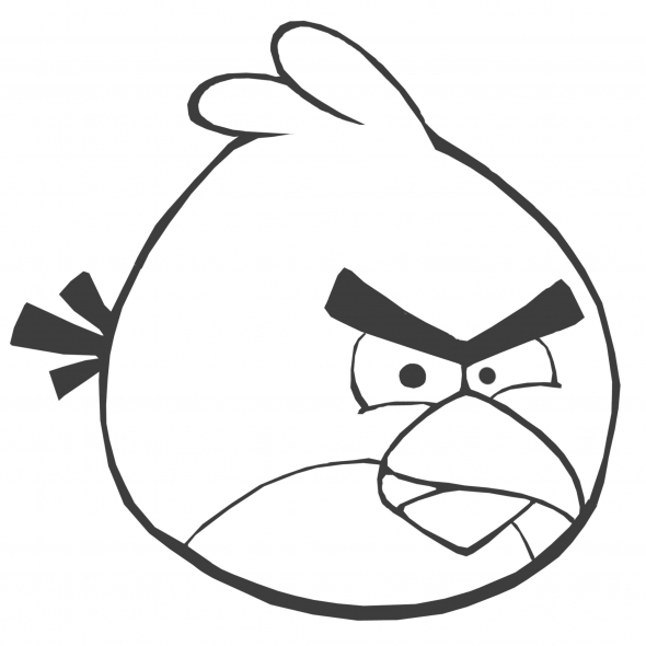 Angry birds Malvorlagen