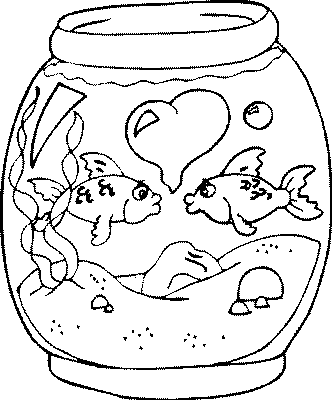 Aquarium Malvorlagen