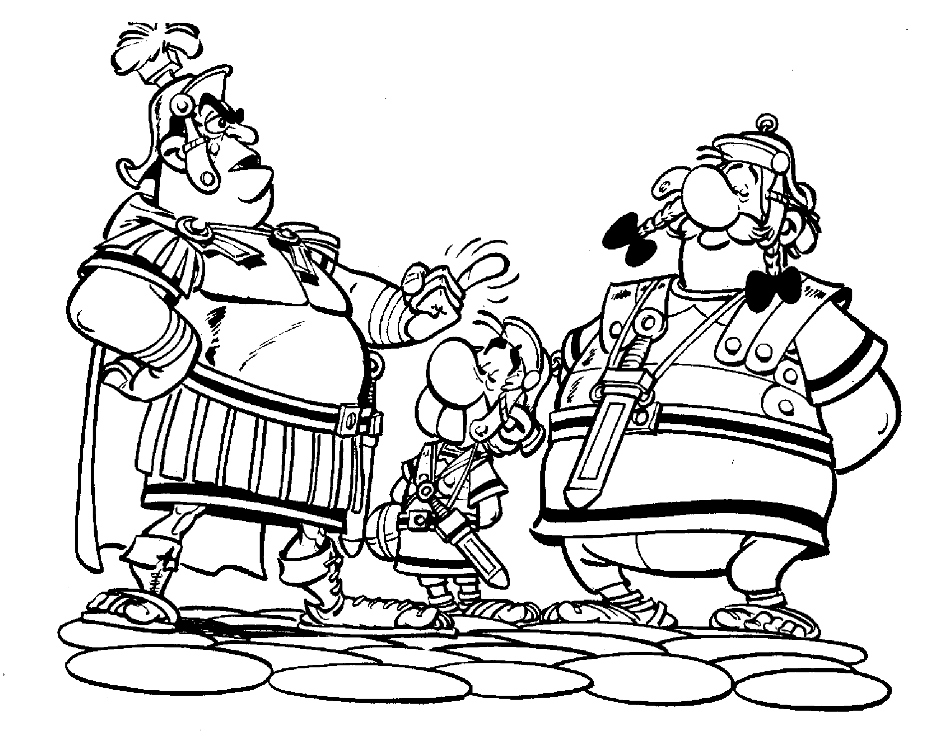 Asterix und obelix Malvorlagen