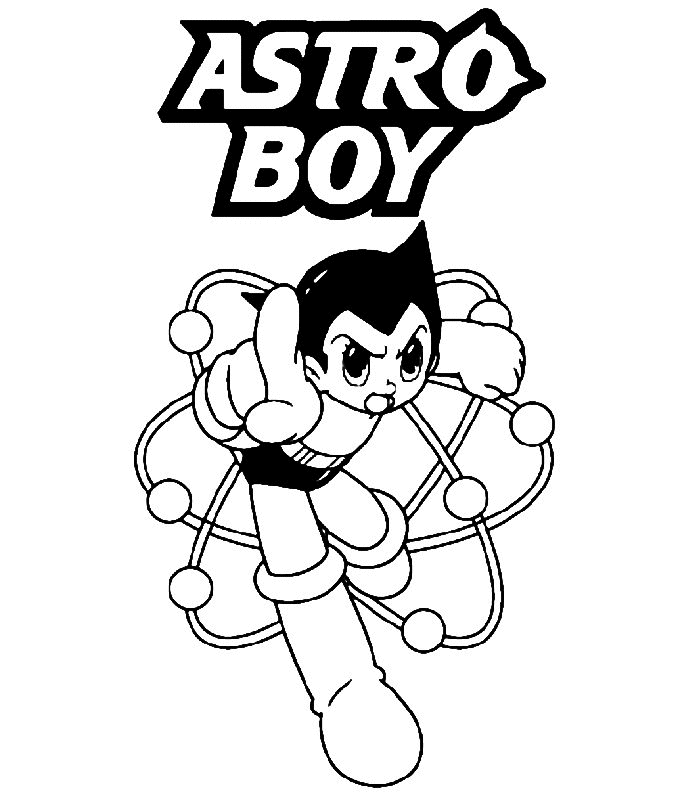 Astro boy Malvorlagen