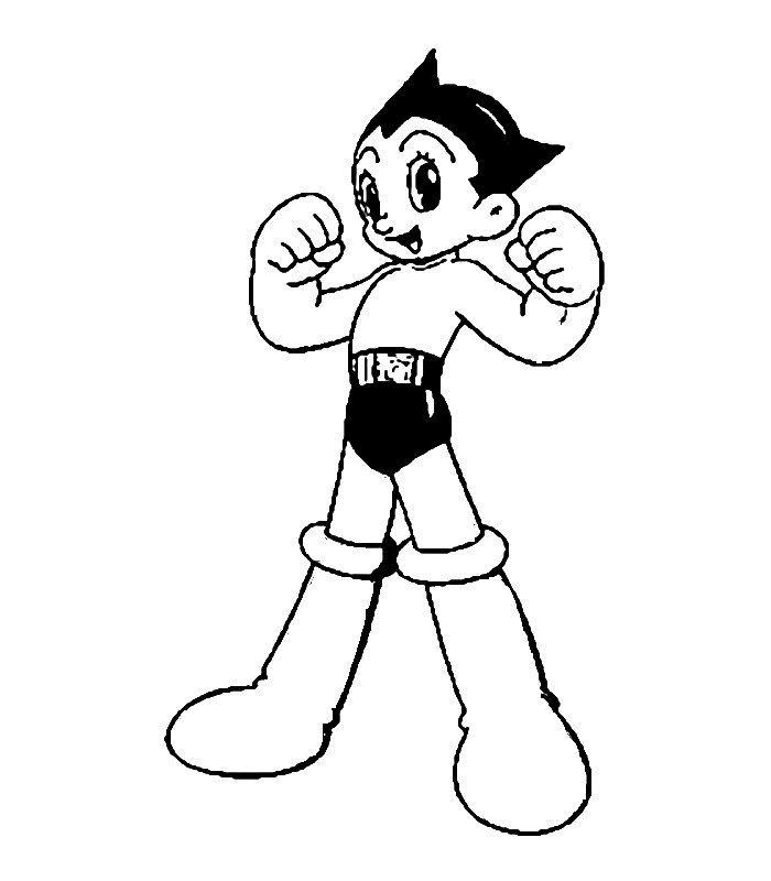 Astro boy Malvorlagen