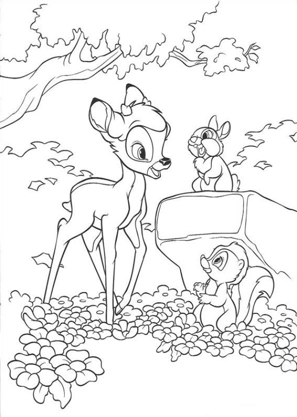 Bambi 2 Malvorlagen