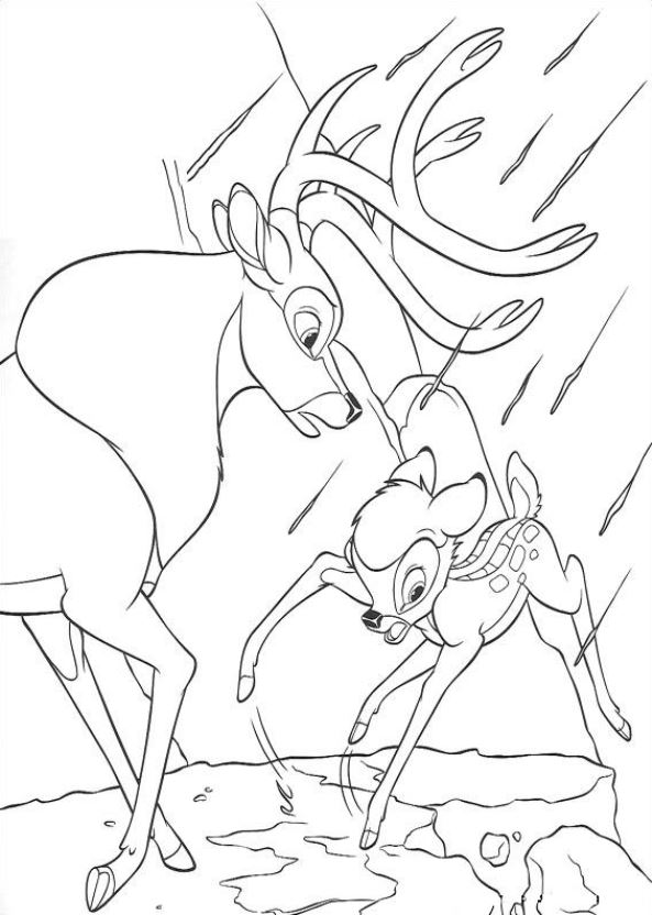 Bambi 2 Malvorlagen