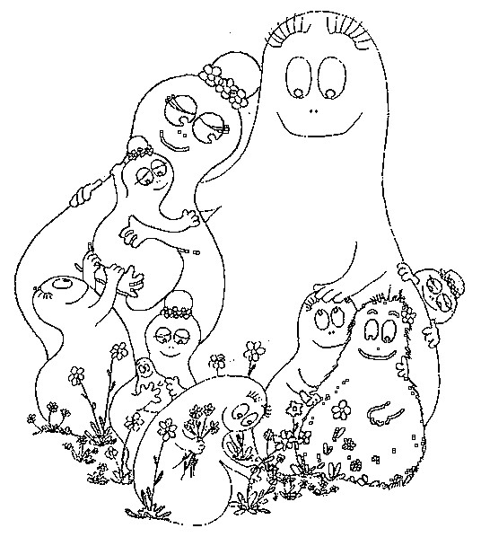 Barbapapa Malvorlagen