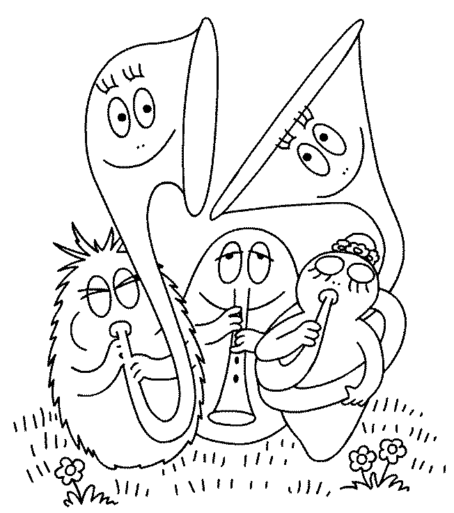 Barbapapa Malvorlagen