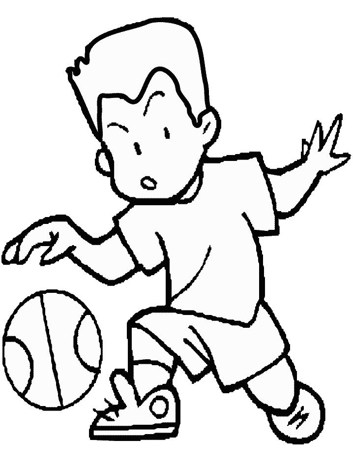 Basketball Malvorlagen