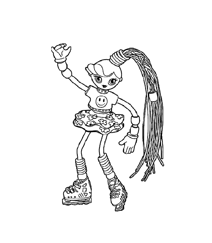 Betty spaghetty Malvorlagen