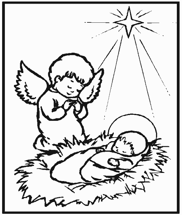 Bibel weihnachtsgeschichten Malvorlagen