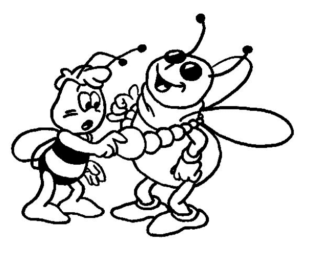Biene maja Malvorlagen