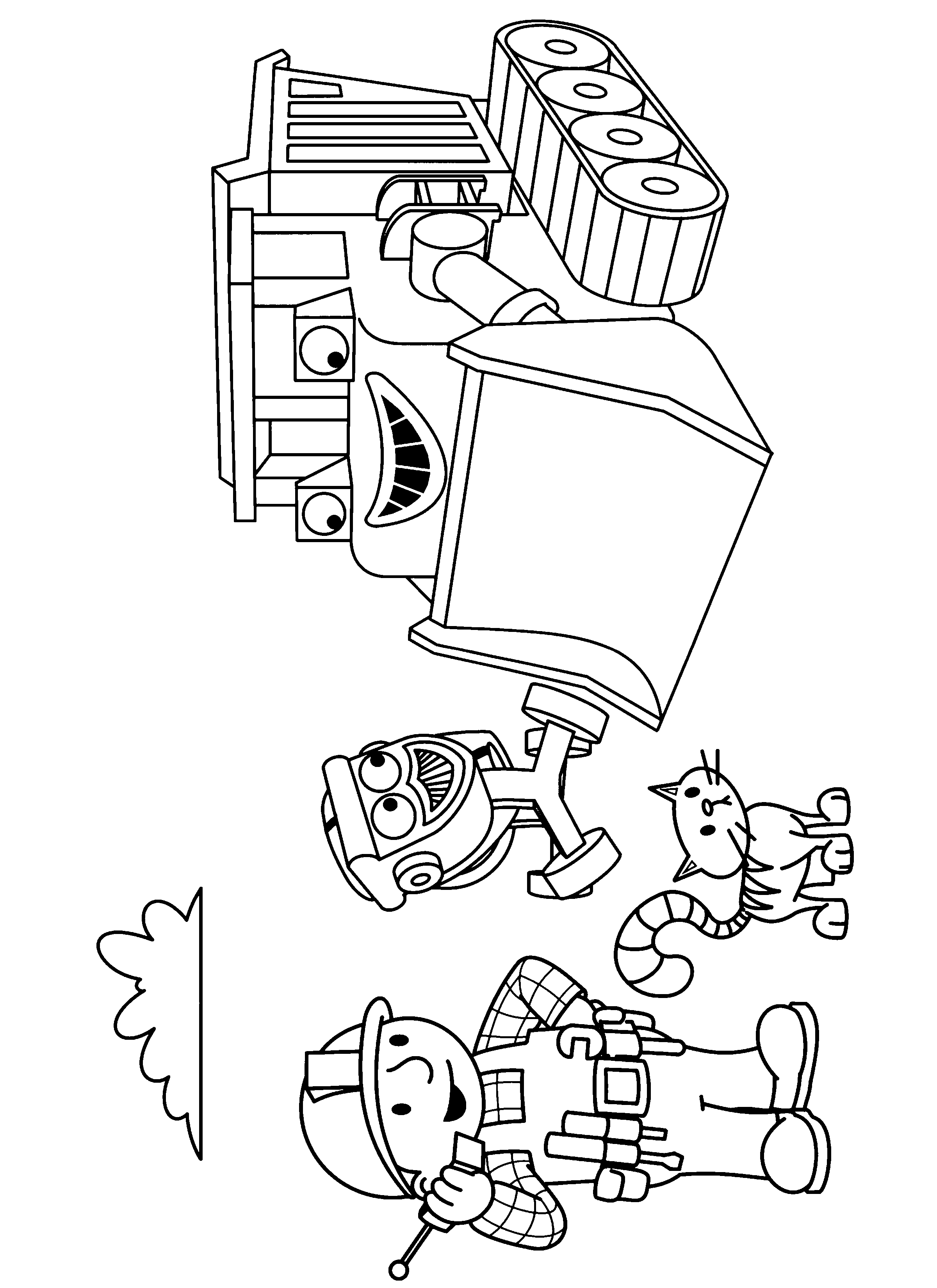 Bob der baumeister Malvorlagen