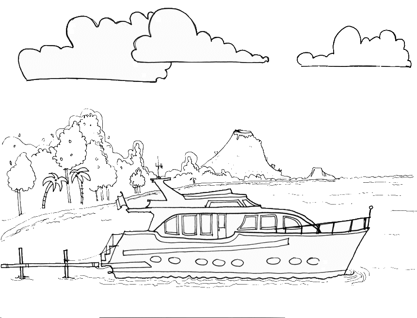 Boote Malvorlagen