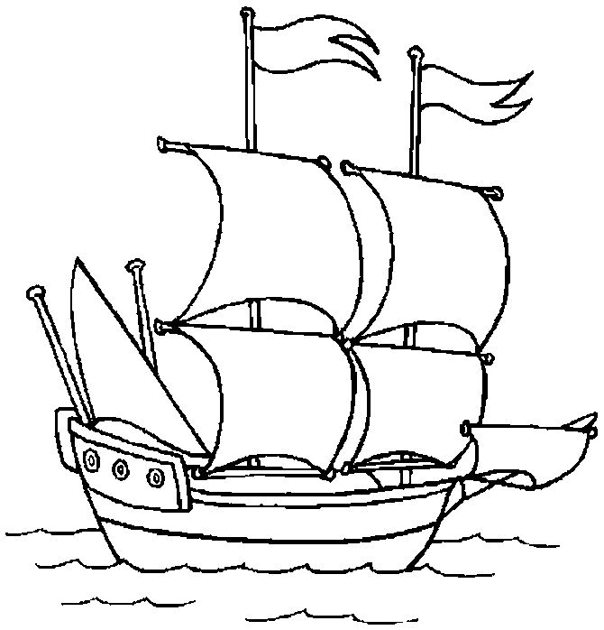 Boote Malvorlagen