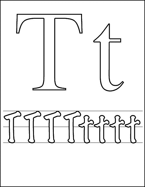 Buchstaben Malvorlagen