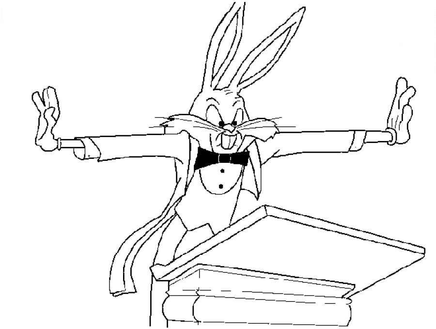 Bugs bunny Malvorlagen