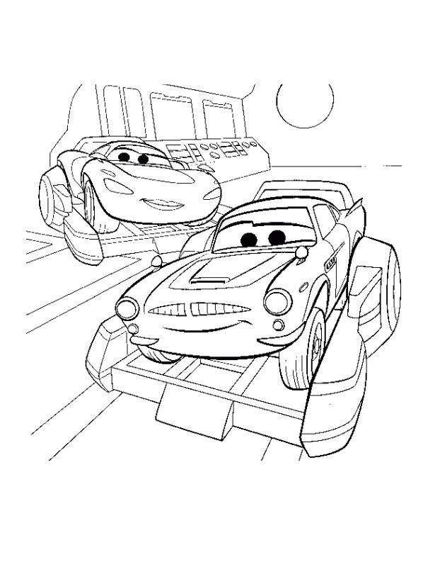 Cars 2 Malvorlagen