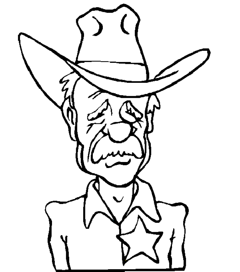 Cowboy Malvorlagen