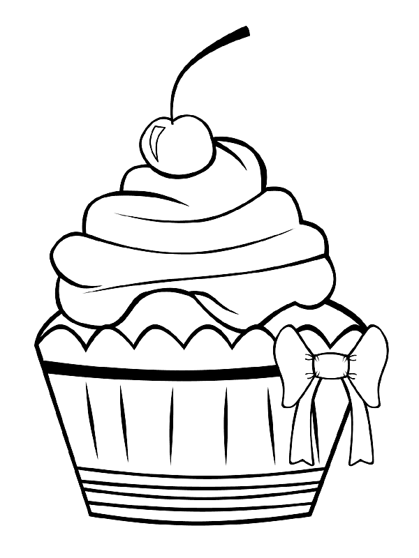 Cupcakes Malvorlagen