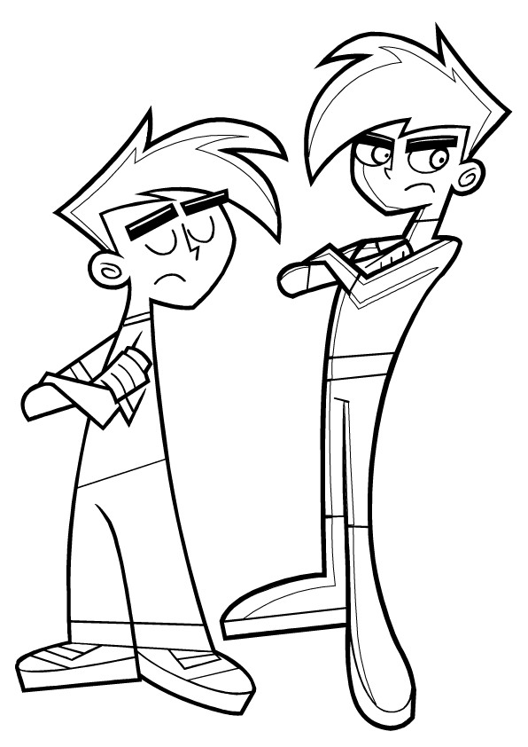 Danny phantom Malvorlagen