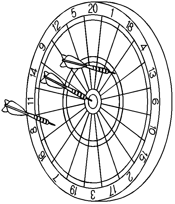 Darts Malvorlagen