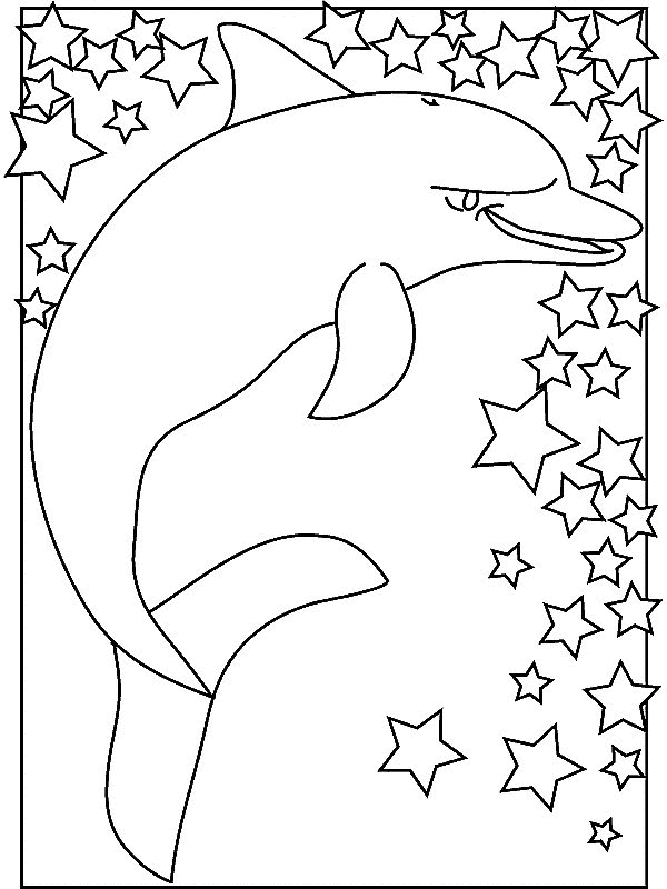 Delphin Malvorlagen