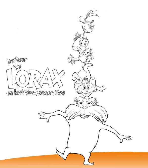 Der lorax Malvorlagen