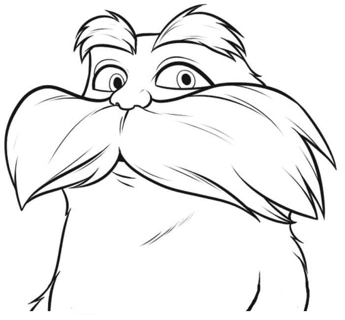 Der lorax Malvorlagen