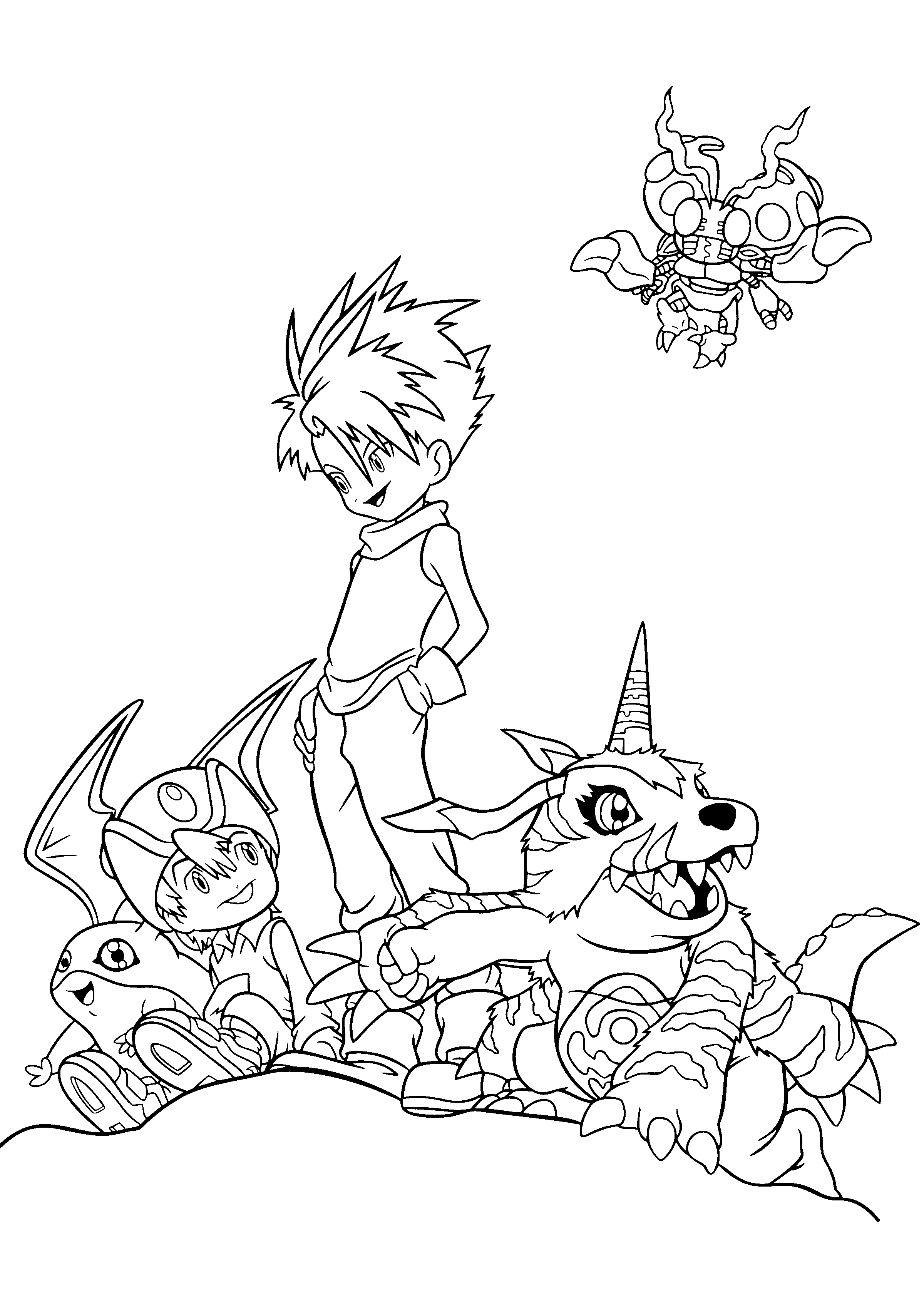 Digimon Malvorlagen