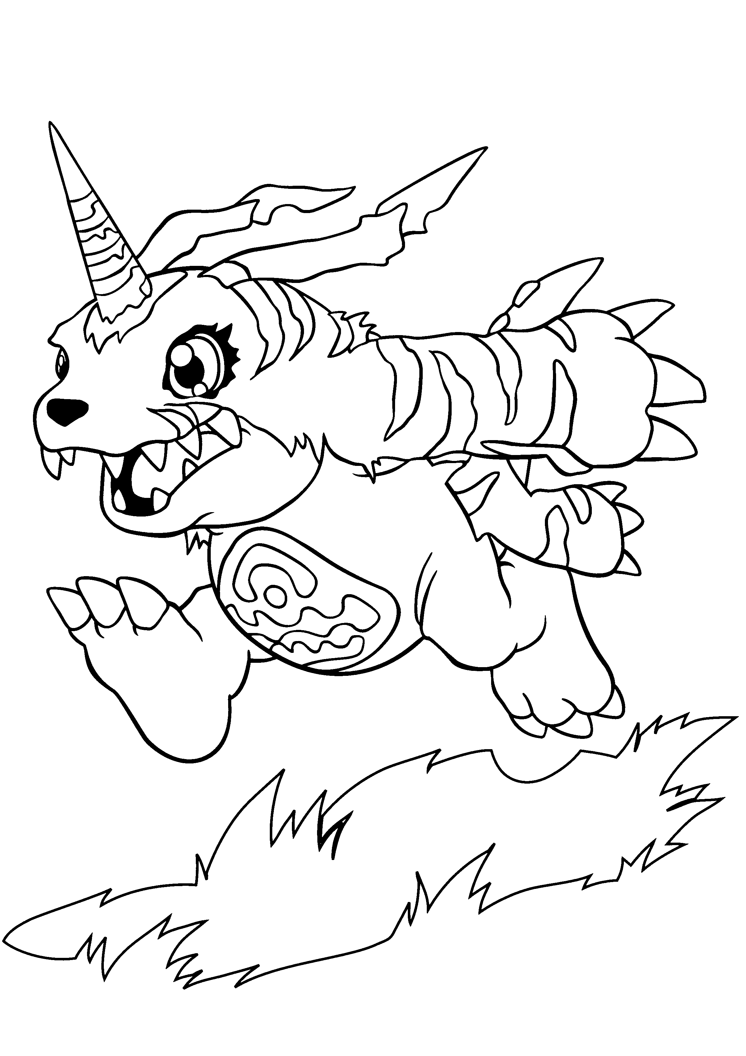 Digimon Malvorlagen