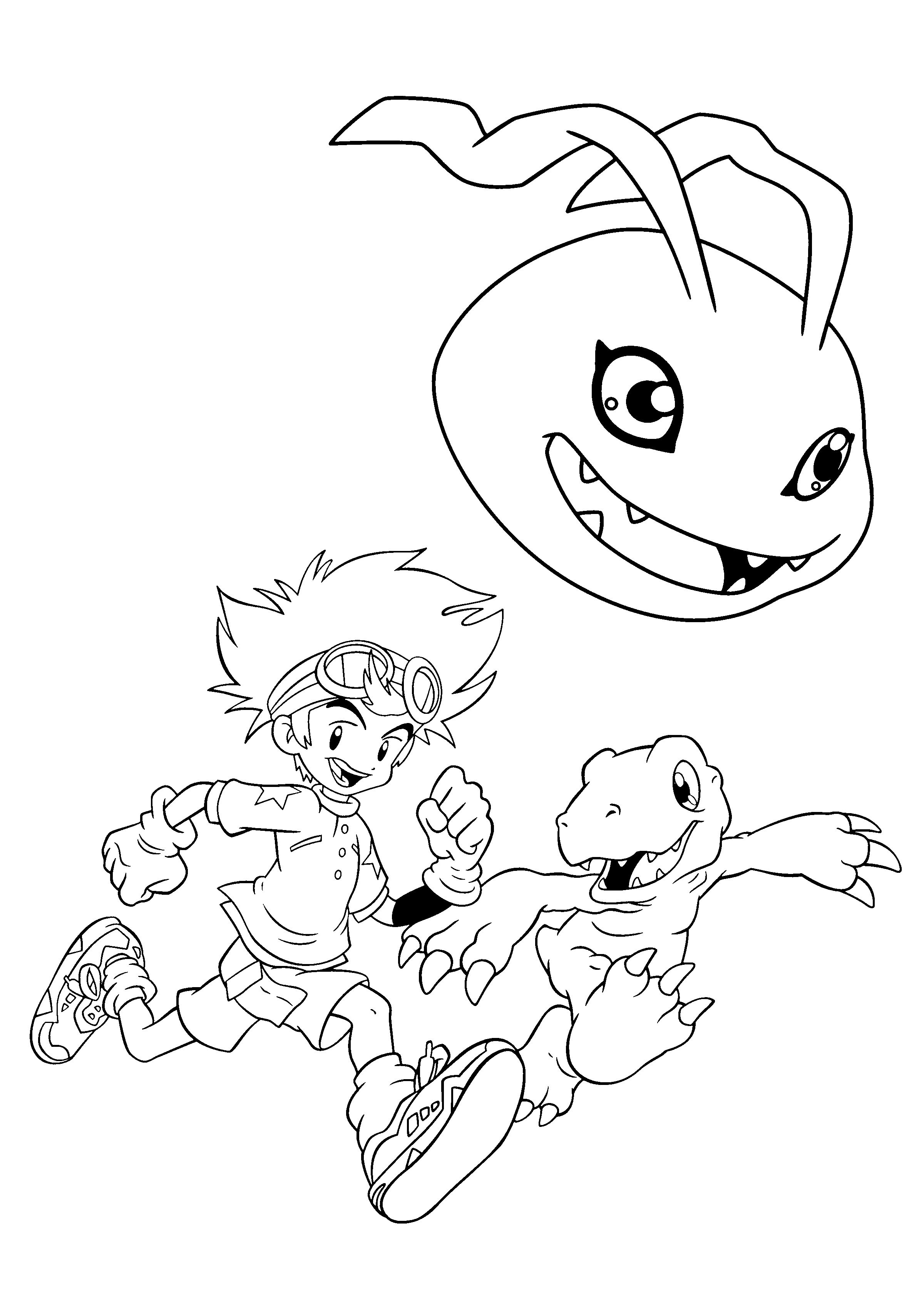 Digimon Malvorlagen