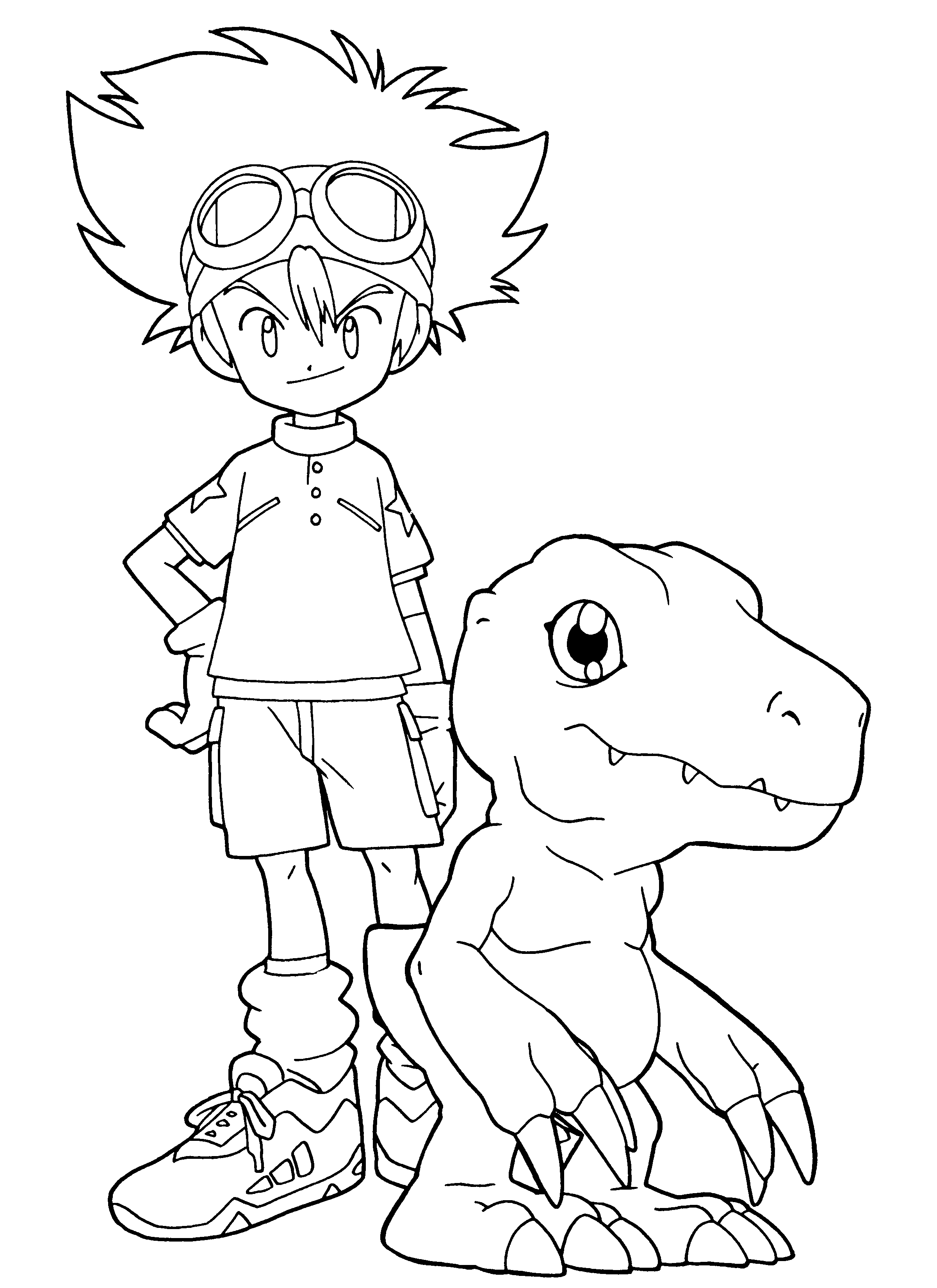 Digimon Malvorlagen