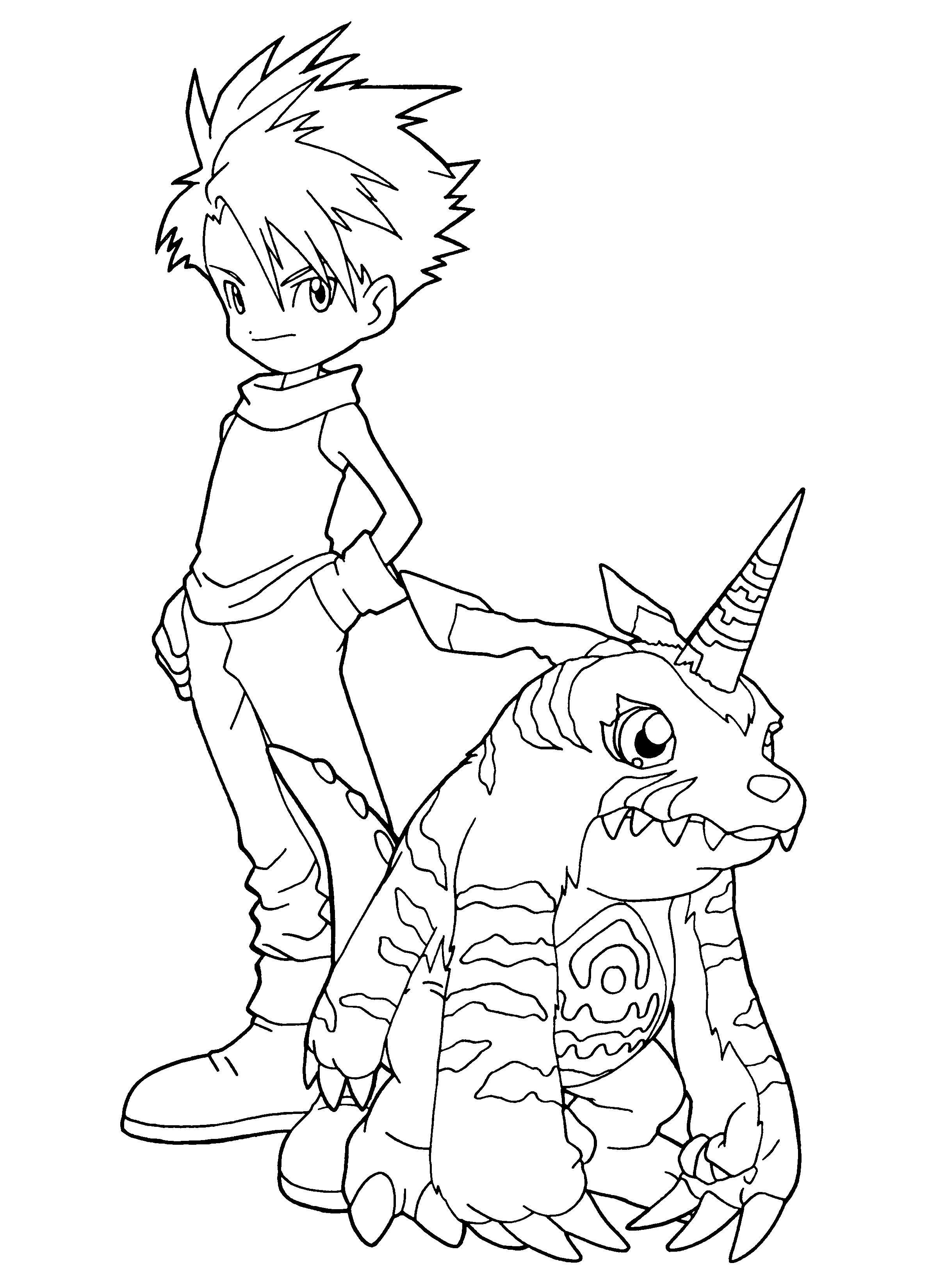 Digimon Malvorlagen