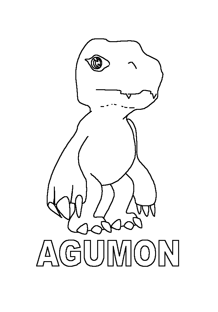 Digimon Malvorlagen