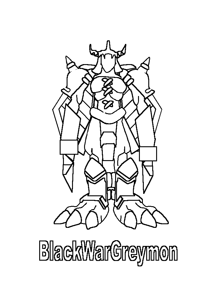 Digimon Malvorlagen