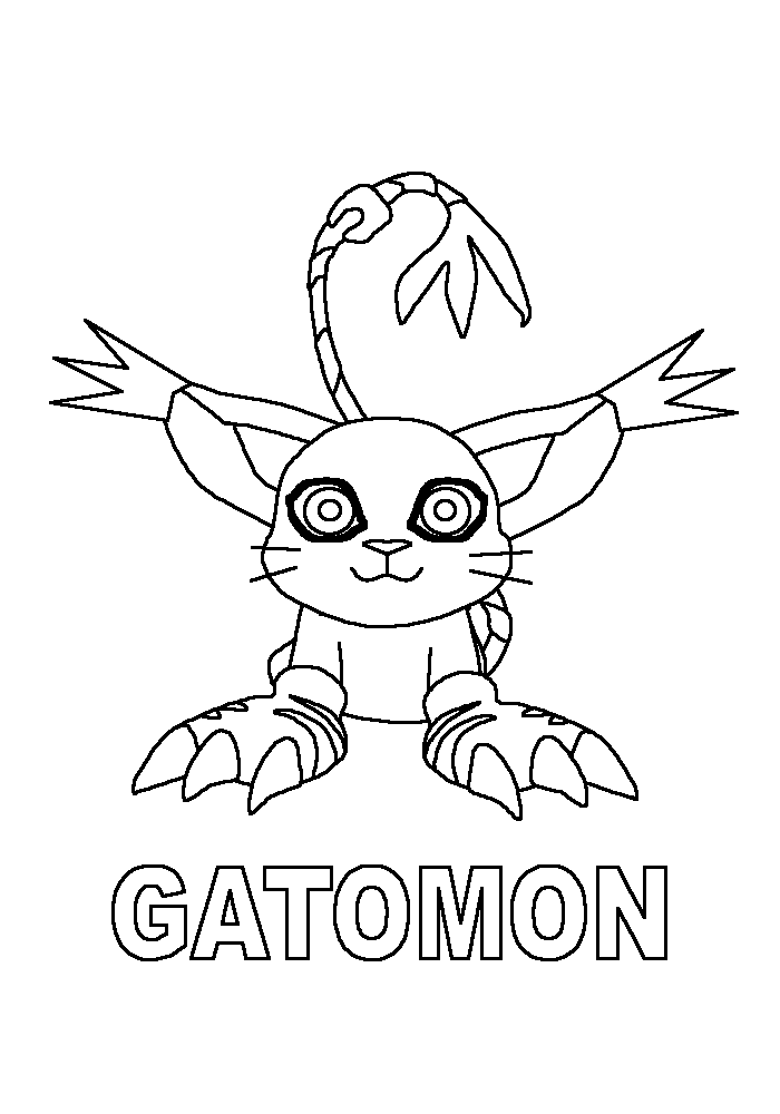 Digimon Malvorlagen