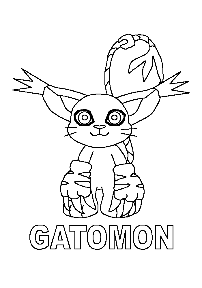 Digimon Malvorlagen