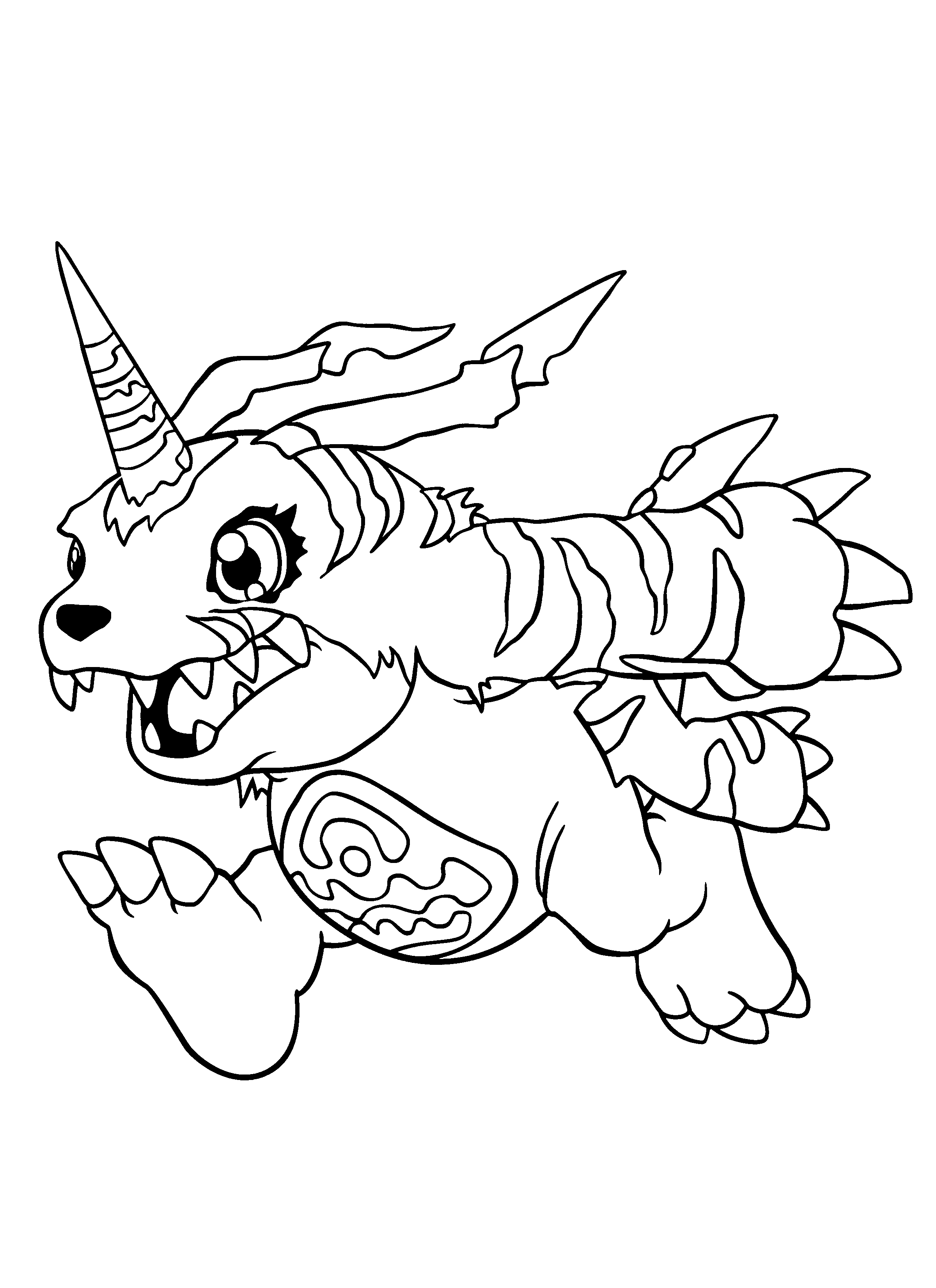 Digimon Malvorlagen