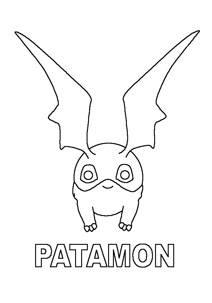 Digimon Malvorlagen