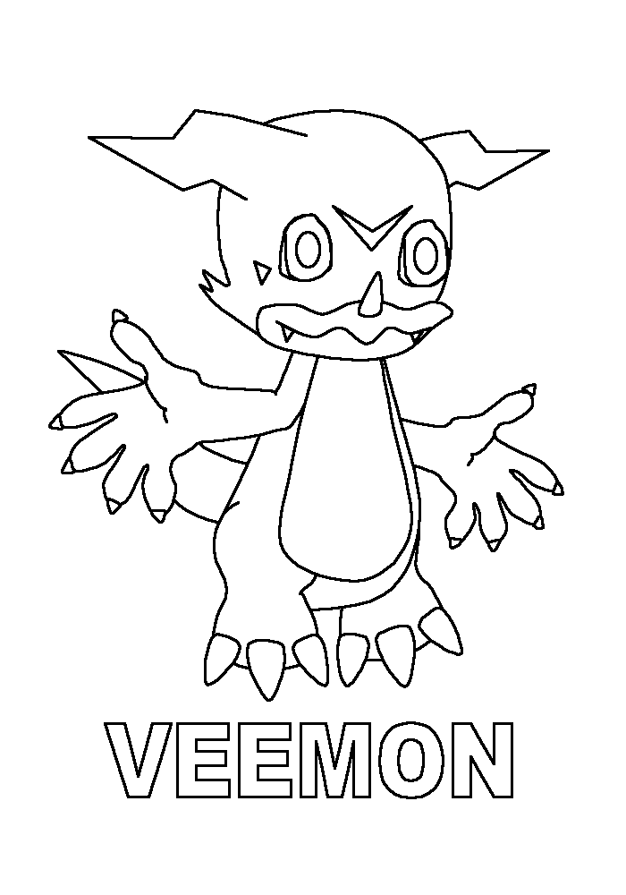 Digimon Malvorlagen