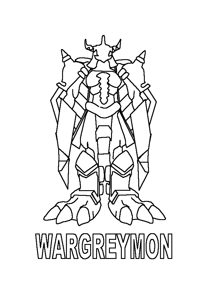 Digimon Malvorlagen