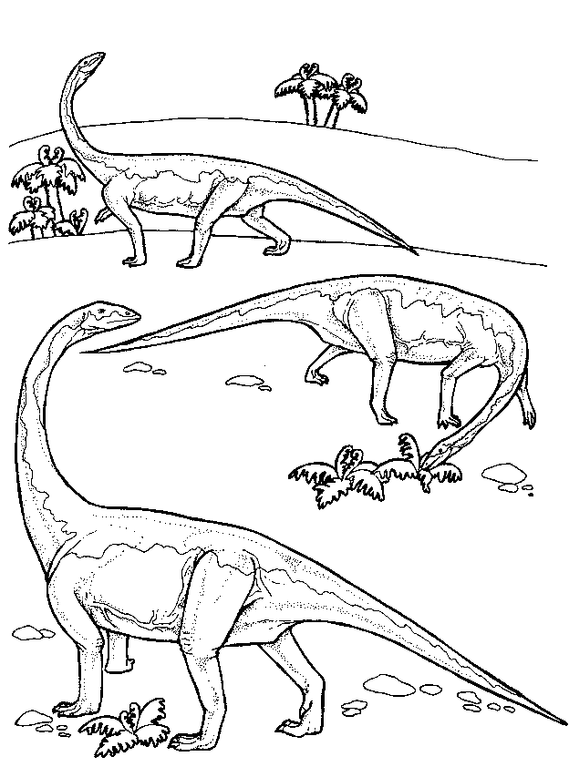 Dinosaurier Malvorlagen