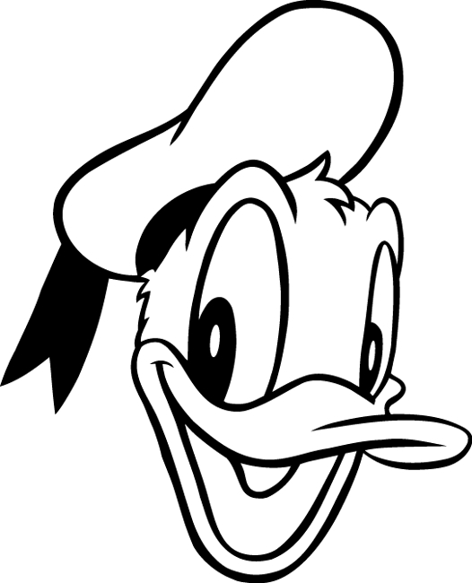 Donald duck Malvorlagen