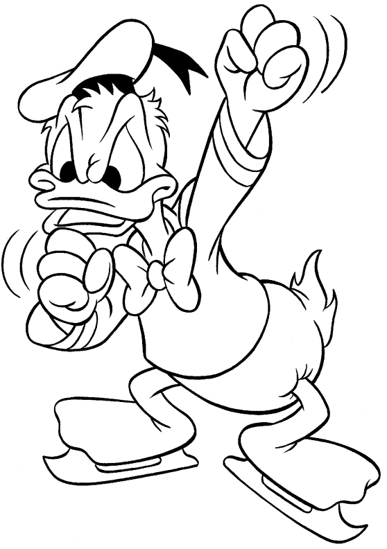 Donald duck Malvorlagen