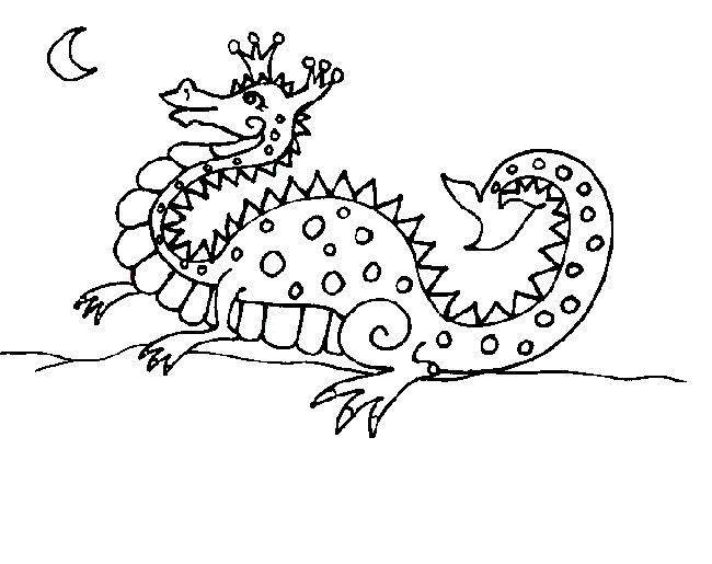 Drachen Malvorlagen