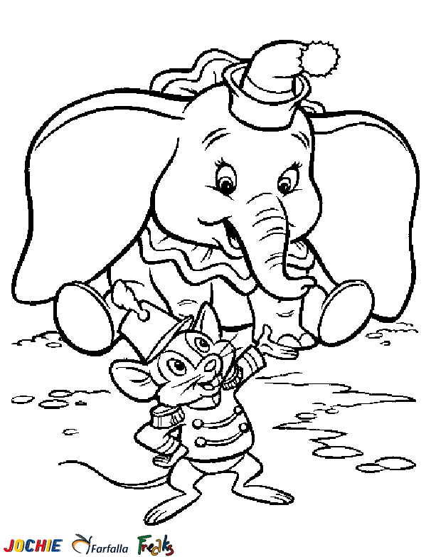 Dumbo Malvorlagen