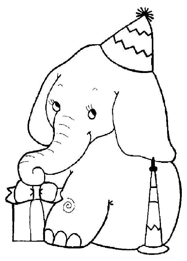 Elefanten Malvorlagen
