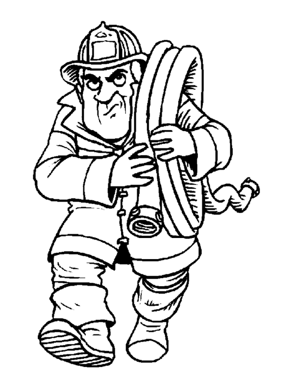 Feuerwehr Malvorlagen