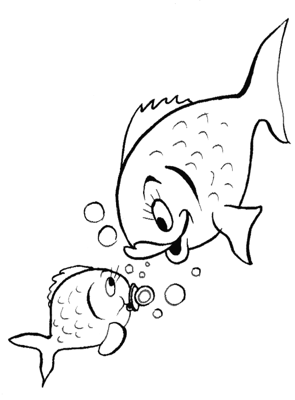 Fisch Malvorlagen