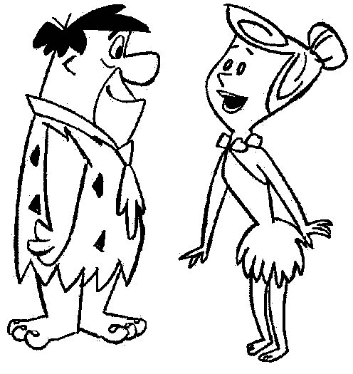 Flintstones Malvorlagen